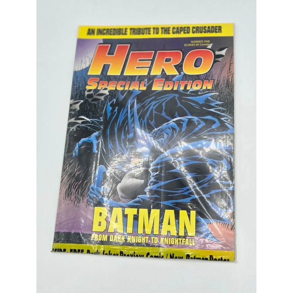Hero Illustrated Comic‎ Book Lot Image Batman Shadowhawk III Special Edition